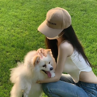 穿风信子蓝的少女海报